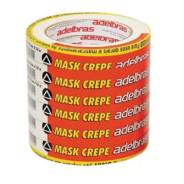 Imagem de Fita Crepe Adelbras Mask 710 12mmx50m C/9