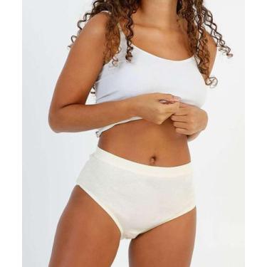 Imagem de Calcinha Cintura Alta Marisa-82250, Bege, G