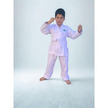 Imagem de Kimono Infantil Judô Reforçado com Faixa-Unissex