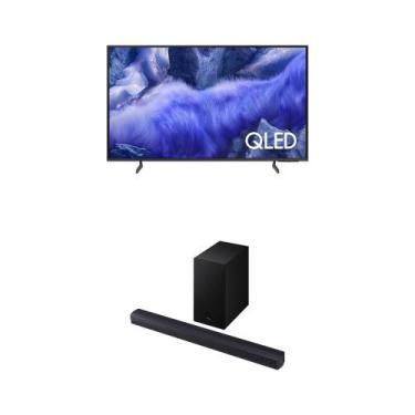 Imagem de Samsung Vision AI TV 55" QLED 4K QEF1 + Soundbar HW-B450F