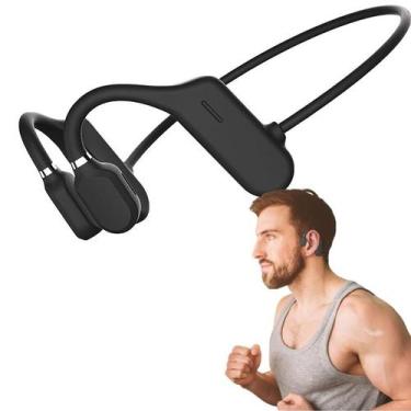 Imagem de Fones de ouvido de condução óssea Veaszo Inductive Bluetooth 5.0 - Vde