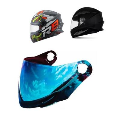 Imagem de Viseira Capacete Liberty 4 Liberty 5 R8 Air 2.2mm Antirrisco - POLIVIS