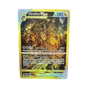 Imagem de Cartas PTCG Psyduck Salamence Crobat Mewtwo DIY EN - Jogo Clássico Fei