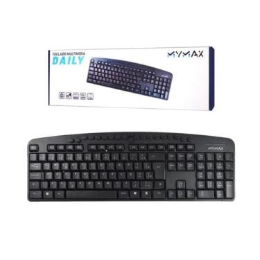 Imagem de Teclado Multimidia Daily Usb Abnt2 Mymax