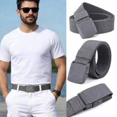Imagem de Cinto Tático Masculino Nylon Fivela Rápida Regulável Militar Nailon En