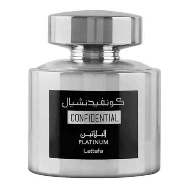 Imagem de Lattafa Confidential Platinum Eau De Parfum - Perfume Masculino 100ml