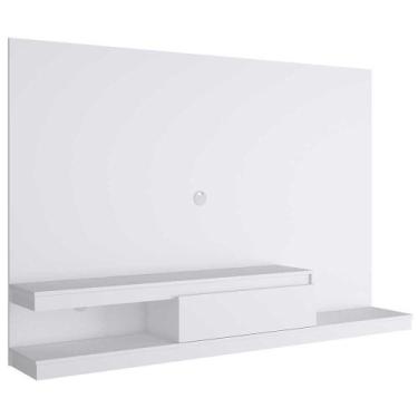 Imagem de Painel Home De TV 60 Polegadas Com Gaveta Em MDP 134,4cm Quiditá, Bran