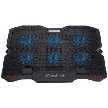 Imagem de Suporte para Notebook Keytime CoolStand 6 Fans - KYT00022