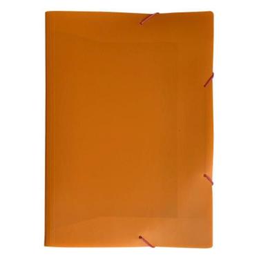 Imagem de Pasta Aba Elástico Fullcolor DELLO, Laranja