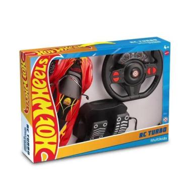 Imagem de Carrinho De Controle Hot Wheels RC Turbo Vermelho Multikids