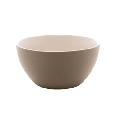 Imagem de Conjunto 2 bowls cerâmica granilite cinza 14x7cm - WOLFF