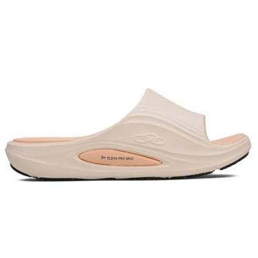 Imagem de Chinelo Slide Pleno Unissex Confortável - Olympikus, Off white, 33/34