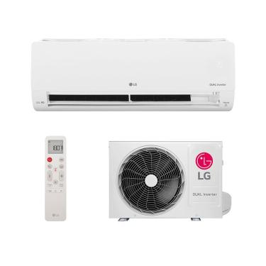 Imagem de Ar Condicionado Split Hi Wall Inverter R-32 LG Dual Voice + IA 9.000 BTUs Frio 220V Monofásico