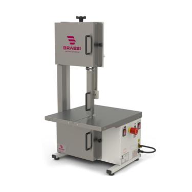 Imagem de Mini Serra Fita para Carne BSIM-178 Plus Semi-inox Mesa Fixa 1,78m Bivolt Doméstica Braesi