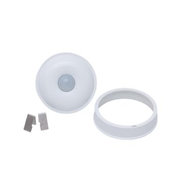 Imagem de Sensor Presenca Sobrepor Embutir Redondo 110V 220V 6 Funcoes