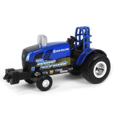 Imagem de Trator New Holland 1/64 Puller Blue 47268 - Colecionavel
