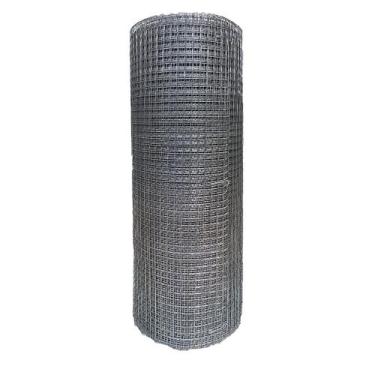 Imagem de Tela soldada galvanizada Alambrado cerca malha fina 1/2 x 1/2 altura 8