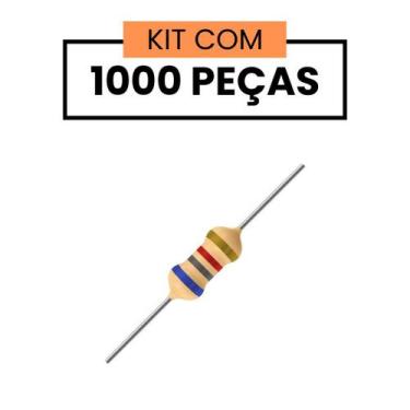 Imagem de Cr12-6k8 Res Carb 1/8w 5% - Kit 1000 Peças - CTT