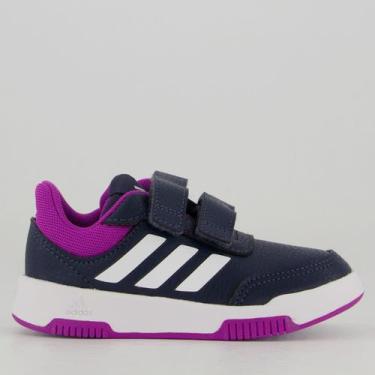 Imagem de Tênis Adidas Tensaur Sport 2.0 Infantil Azul Marinho e Roxo, 17