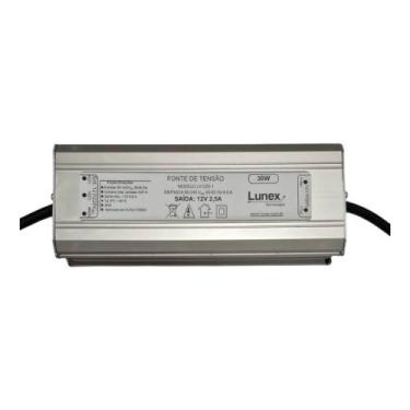 Imagem de Fonte De Tensão Blindada 30w Ip67 2,5a Lunex Lx1225-1 - Lunex Tecnolog