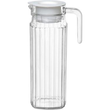 Imagem de Jarra Home&Co 24x8cm Vidro Transparente 1,1L Bebidas Água Suco e Coque