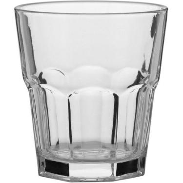 Imagem de Copo Home&Co 10x9x9cm Vidro Transparente 350ml 6pçs para Água Suco Dri