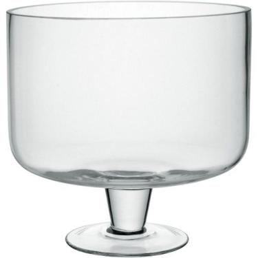 Imagem de Fruteira Home&Co 19x19x19cm Vidro Transparente para Servir na Mesa Pos