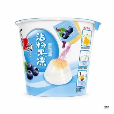 Imagem de Gelatina Sabor Blueberry com Complementos 135g - Aiko Market