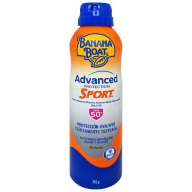 Imagem de Protetor Solar Spray FPS 50 Advanced Protection Sport 170g Banana Boat