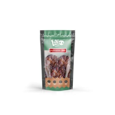 Imagem de Petisco Natural Luv Hamburguinho Bovino 100g para Cães e Gatos  Máscar