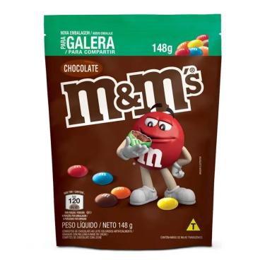 Imagem de Confeito M&Ms Chocolate ao Leite 148g Mars