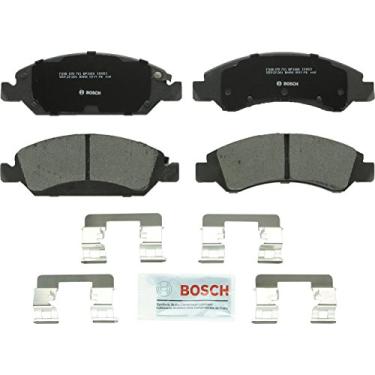 Imagem de Bosch BP1363 QuietCast Premium Semi-Metallic Disc Brake Pad Set para Select Cadillac Escalade; Chevrolet Avalanche, Express, Silverado, Suburban, Tahoe; GMC Savana, Sierra, Yukon, Yukon XL; Frente