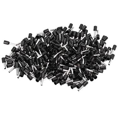 Imagem de 1000 pçs E1008 ponteiras isoladas conector de fio eujgoov ponteiras de fio pino terminal de cabo para equipamentos elétricos