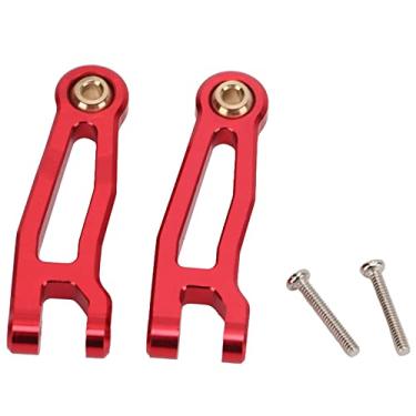 Imagem de Kit de braço oscilante RC, braço oscilante de metal RC, conjunto fixo de braço oscilante de carro RC 1/16, carro RC infantil com 2 parafusos