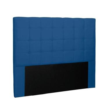Imagem de Cabeceira Verona Cama Box Casal 140 Cm Azul Marinho