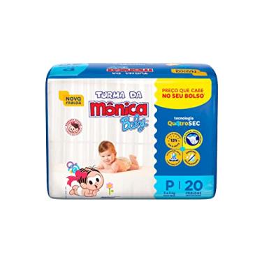 Imagem de Fralda Turma da Mônica Baby Jumbinho P 20 Unidades