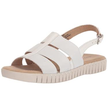 Imagem de Easy Street Sandália feminina Maggie lisa, Gore branco, 7.5