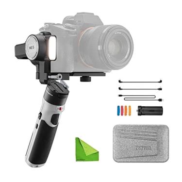 Imagem de Zhiyun Crane M2S Gimbal para câmera leve sem espelho, smartphone, estabilizador portátil de 3 eixos compatível com Sony A6000, A6300, A6500, A6100, GoPro Hero 10/9/8/7, iPhone 13 Pro Max 12 X Xs Crane