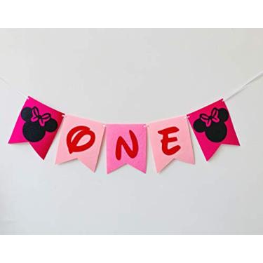 Imagem de Hongkai Inspirado em decorações de banner de aniversário de primeiro aniversário, banner feito à mão, banner de cadeira de alta, decoração de festa de aniversário feliz para bebês, artigos de decoração de primeiro aniversário
