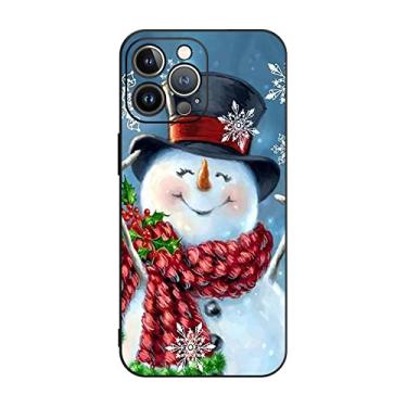 Imagem de Capa fosca funky compatível com iPhone 14 Pro Max capa padrão de natal compatível com iPhone 13 11 12 Pro Max Mini XS X XR 7 8 14 Plus (iPhone13 Pro Max,W03)