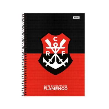 Imagem de Caderno 20 Materias Flamengo 320 Folhas Foroni