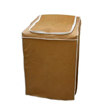 Imagem de Capa Maquina De Lavar Com Zíper Brastemp 8kg (antiga), 10kg, 11kg, 12kg, Ge 8kg, 10kg, 10,2kg, Colormaq 11kg - Bege