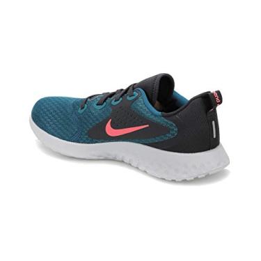 Imagem de NIKE Tênis masculino Legend React (Gs) Track and Field, Multicolorido Geode Teal Hot Punch Oil Cinza Vast Grey 001, 37 BR