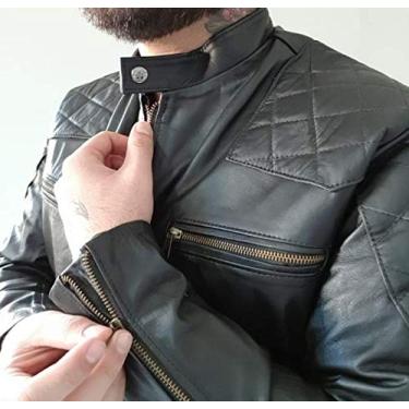 comprar jaqueta masculina de couro
