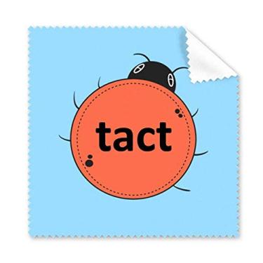 Imagem de Tect Roundness Beetle Scarab Script pano de limpeza de tela de telefone limpador de óculos 5 peças