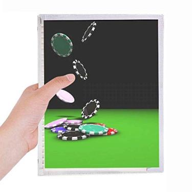 Imagem de Caderno de fotos com fichas dispersas para jogos e livros de papelaria recarregável