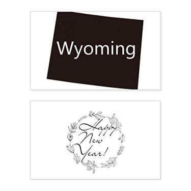 Imagem de Wyoming — Cartão de felicitações do festival de ano novo dos Estados Unidos da América