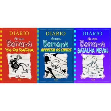 Imagem de Kit Diário De Um Banana 11, 12 E 13 Livros