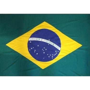 Imagem de Bandeira Do Brasil Tamanho 1,5 Panos