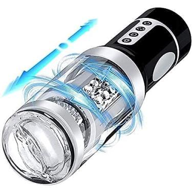 Imagem de Brinquedo Automático de Masturbação Mensal, com 10 Modos de Vibração Brinquedos sugadores Masterburator Vagina Sexo Brinquedo de Prazer para Homem A6